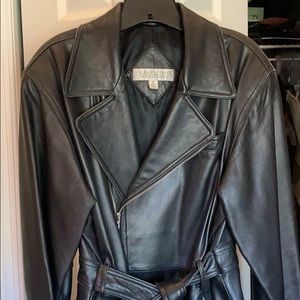 Valerie Stevens Leather Motorcycle jacket